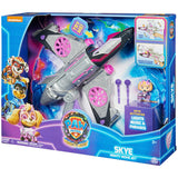 The Mighty Movie Paw Patrol Light & Sound Transforming Jet + Skye Figure | NEW IN BOX | For Collectors