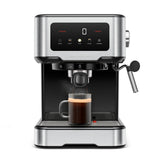 Chefman CraftBrew Espresso Machine 15-Bar w/ Steam Wand | Latte & Cappuccino Maker w/ Touch Controls – Stainless Steel