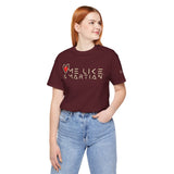 Love Me Like a Martian™ T-Shirt – Unisex Jersey Graphic Tee | Logic & Love Collection