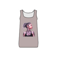 54 Mondays™ Project | Tatted Teyana Travel Tank | Women's Slim Fit  | (Various Colors & Designs)