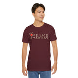Love Me Like a Martian™ T-Shirt – Unisex Jersey Graphic Tee | Logic & Love Collection