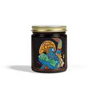 Indigenous Blue Candle – 9oz Coconut Apricot Wax withUp To  20hr Burn | Relaxing Gift for Home, Decor & Self-Care Moments