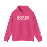 Hope Tougher Than Tumors™ Hoodie – Inspirational Cancer Awareness Sweatshirt | Gift for Survivors, Fighters & Supporters | Unisex Fit