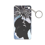 @BuyMartianTravel | Ribbie’s Creations™ “Dreaded Splendor” Acrylic Art Keychain Charm