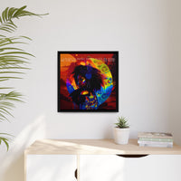 Seluna Virelle – Oonst Oonst Music on Mars Edition | 20x20 Framed Canvas Wall Art | 54 Mondays Project™ | International Shipping Available