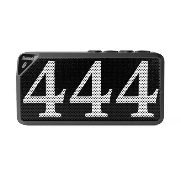 Your Fave Travel Merch | 444 Angel Number "Wisdom" Bluetooth Speaker