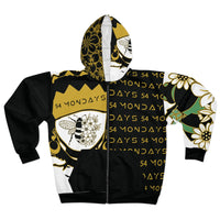 54 Mondays Project™ | Diary of an Evolved Menace™ Unisex Zip Hoodie