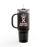 Hope Insulated Travel Mug – 40oz Stainless Steel Tumbler with Handle | Motivational Hot & Cold Cup for Cancer Survivors, Supporters, or Everyday Warriors