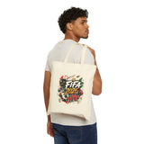 FIFA 2026 HTX Soccer Graphic Tote Bag — World Cup Fan Canvas Shopper