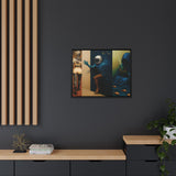 54 Mondays™ Project | Out Sight Out of Mind Out of Love – Beverly Hills Edition | Cosmic Noir Triptych | Limited Gold Max Fuega™ Signature | FSC-Certified Framed Matte Canvas