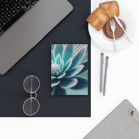 54 Mondays Project™ | @MaxGardenGalax | Cosmic Bloom Celestial Flower Hard Backed Journal | Inspiration for Dreamers (Blank) | Uranus 001