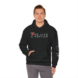 Love Me Like a Martian™ Hoodie – Unisex Heavy Blend Graphic Sweatshirt | Logic & Love Collection