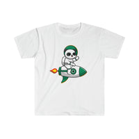 Your Fave Travel Tee | Rocket Panda Unisex T-Shirt (Legacy Layered Version) | Various Colors