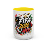 FIFA 2026 HTX Graffiti Coffee Mug — Soccer World Cup Fan Gift (11/15oz)