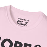Hope & Strength Pink Ribbon T-Shirt – Breast Cancer Awareness Tee | Unisex Softstyle Shirt for Survivors, Fighters, and Supporters