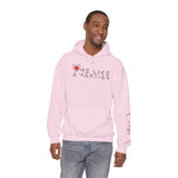 Love Me Like a Martian™ Hoodie – Unisex Heavy Blend Graphic Sweatshirt | Logic & Love Collection