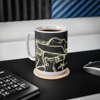Shondo Blades™ Limited Edition Outlaw Ceramic BPA-Free Coffee Mug (11oz\15oz)