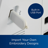 Brother PE570 Embroidery Machine – Best Wireless Embroidery Machine with 135 Built-In Designs & Artspira App