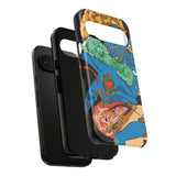 Indigenous Blue Google Pixel Tough Cases – Artistic Protective Covers | Fits Pixel 3 to Pixel 9 Pro | Licensed Design by Quuban Quinterro™
