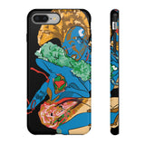 Indigenous Blue iPhone Tough Cases – Artistic Protective Covers | Fits iPhone 8 to iPhone 16 Pro Max | Licensed Design by Quuban Quinterro™