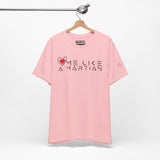Love Me Like a Martian™ T-Shirt – Unisex Jersey Graphic Tee | Logic & Love Collection