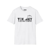 Buy Martian Merch ™ | The Sky Is Just What I Stand On Space City HTX MJM Souvenir T-Shirt (Unisex)