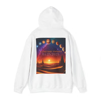 54 Mondays Project™ | @MaxGardenGalax | @BuyMartianHome Planetary Parade 01.25.25 Unisex Hoodie