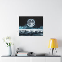 Buy Martian Merch ™ | Space City HTX MJM | Atmospheric Moon Premium Gallery Wrap (Various Sizes)