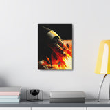 Buy Martian Merch ™ | Space City HTX MJM | Mars (Steampunk Rocket) Premium Gallery Wrap (Various Sizes)