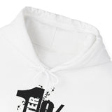 1% Better Everyday™ Limited Edition Ice White Sports Hoodie  | Sizes Up To 5X