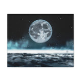 Buy Martian Merch ™ | Space City HTX MJM | Atmospheric Moon Premium Gallery Wrap (Various Sizes)