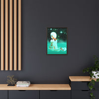 Purify Yourself In the Waters Of… – Framed 18x24 Canvas | Divine Feminine Water Sign Wall Art (Cancer, Scorpio, Pisces) | (FSC-Certified Wood) | International Shipping Available