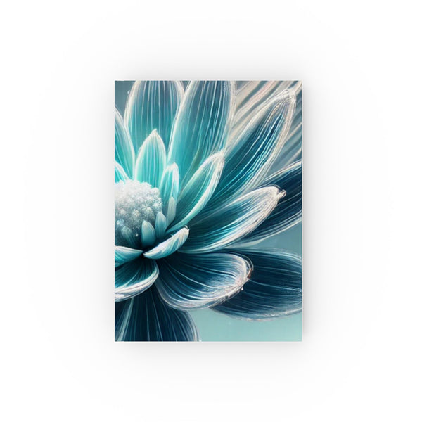 54 Mondays Project™ | @MaxGardenGalax | Cosmic Bloom Celestial Flower Hard Backed Journal | Inspiration for Dreamers (Blank) | Uranus 001