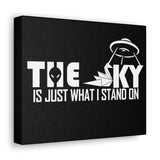 Buy Martian Merch ™ | Space City HTX MJM | The Sky Is Just What I Stand On 10x8 Premium Gallery Wrap