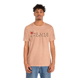 Love Me Like a Martian™ T-Shirt – Unisex Jersey Graphic Tee | Logic & Love Collection