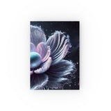 54 Mondays Project™ | @MaxGardenGalax | Cosmic Bloom Celestial Flower Hard Backed Journal | Inspiration for Dreamers (Blank) | Pluto 001