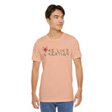 Love Me Like a Martian™ T-Shirt – Unisex Jersey Graphic Tee | Logic & Love Collection