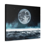 Buy Martian Merch ™ | Space City HTX MJM | Atmospheric Moon Premium Gallery Wrap (Various Sizes)