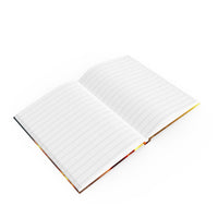 54 Mondays Project™ | @MaxGardenGalax | Cosmic Bloom Celestial Flower Hard Backed Journal | Inspiration for Dreamers (Blank) | Sun 001