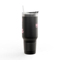 Hope Insulated Travel Mug – 40oz Stainless Steel Tumbler with Handle | Motivational Hot & Cold Cup for Cancer Survivors, Supporters, or Everyday Warriors