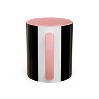 Hopeful Pink Ribbon Coffee Mug - Inspiration Gift for Cancer Survivors, Encouragement Cup, Supportive Breast Cancer Awareness
