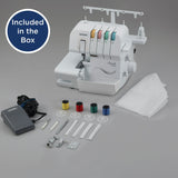 Brother 1034DX 3 or 4 Thread Serger with LED Lighting, Easy Threading & Accessory Feet | NEW IN BOX