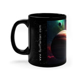 Buy Martian Merch ™ | Solar System Outer Space Galaxy 011 | 11oz Black Mug