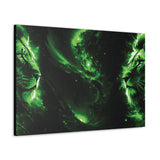 Buy Martian Merch ™ Galaxy King (Green Verde) Premium Gallery Wraps | Various Sizes