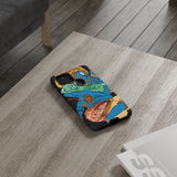 Indigenous Blue Google Pixel Tough Cases – Artistic Protective Covers | Fits Pixel 3 to Pixel 9 Pro | Licensed Design by Quuban Quinterro™