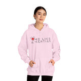 Love Me Like a Martian™ Hoodie – Unisex Heavy Blend Graphic Sweatshirt | Logic & Love Collection