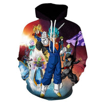 @BuyMartian | Unisex Dragon Ball Z Hoodie – Anime Cartoon 7-Star Pocket Sweatshirt with Long Sleeves