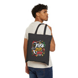 FIFA 2026 HTX Soccer Graphic Tote Bag — World Cup Fan Canvas Shopper