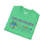 Save Our Children™ Children of Diversity Unisex T-Shirt | Diversity Awareness Tee (XS–5XL)