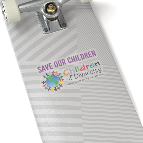 Save Our Children | Diversity K-Cut Stickers